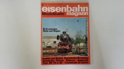 hel Eisenbahn Modellbahn Magazin Zeitschrift 7  1987